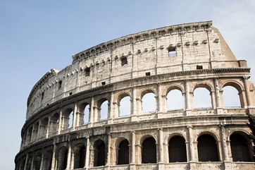 Photo of the colosseum in Rome